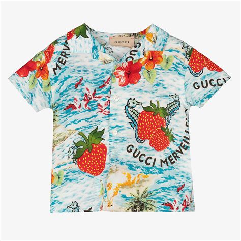 gucci baby boy shirt
